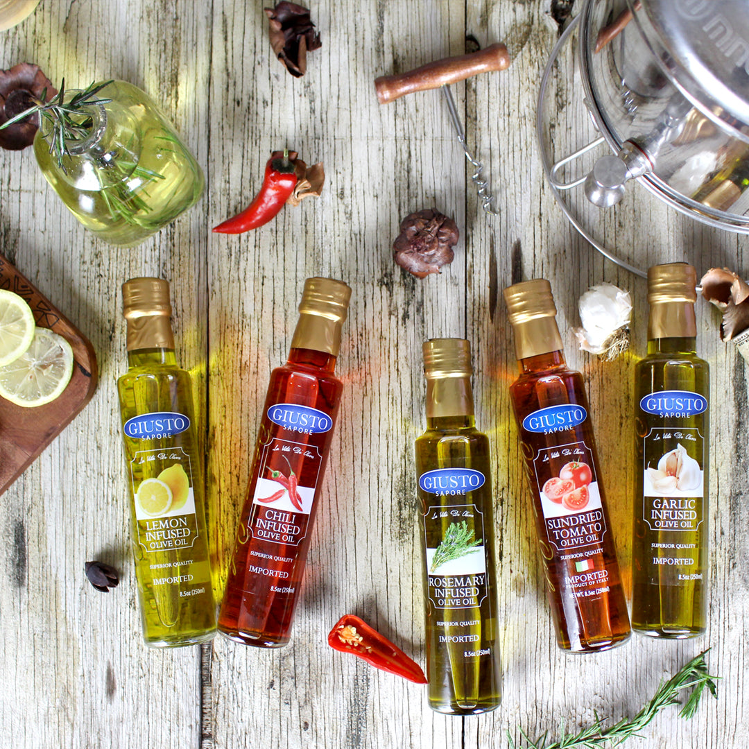Italian Infused Olive Oils by Giusto Sapore