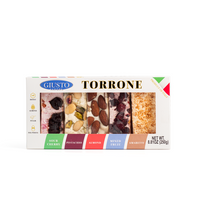 Giusto Sapore Assorted Almond Torrone Gift Set – Italian Nougat Selection | Product of Italy | 8.5oz