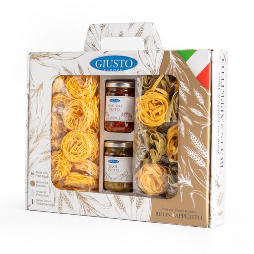 Set degustazione pasta e pesti misti