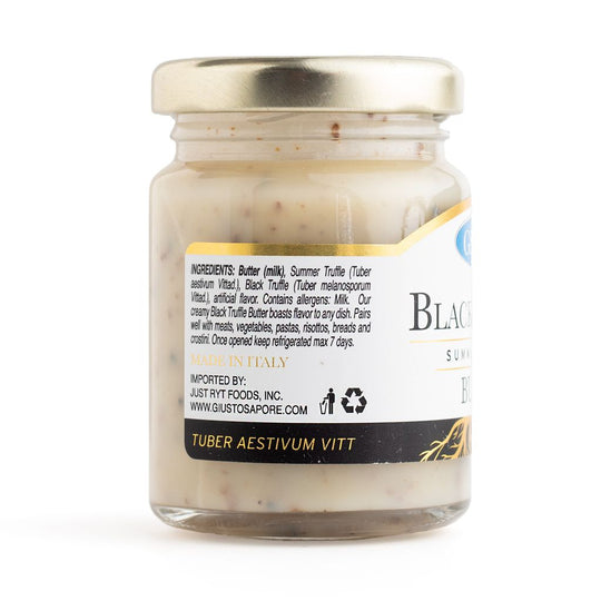TRUFFLES USA Black Truffle Butter 2.82 Oz Jar - Imported From Italy...