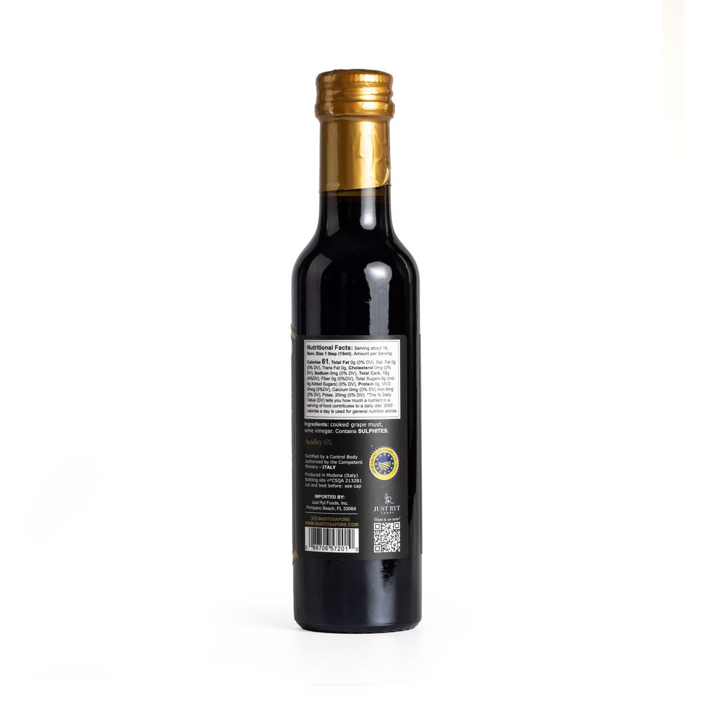 Balsamic Vinegar Superior PGI 5 Seal – Giusto Sapore
