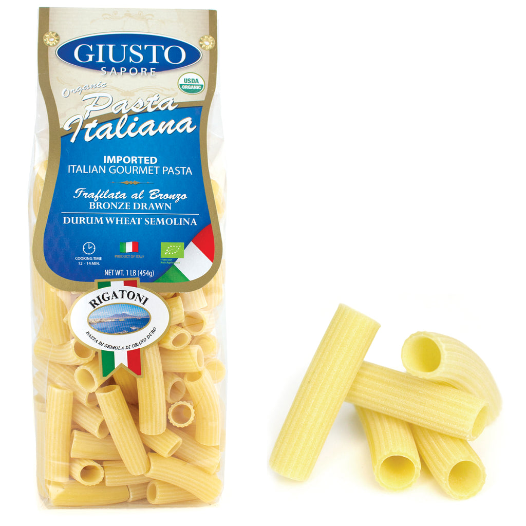 Organic Rigatoni Pasta