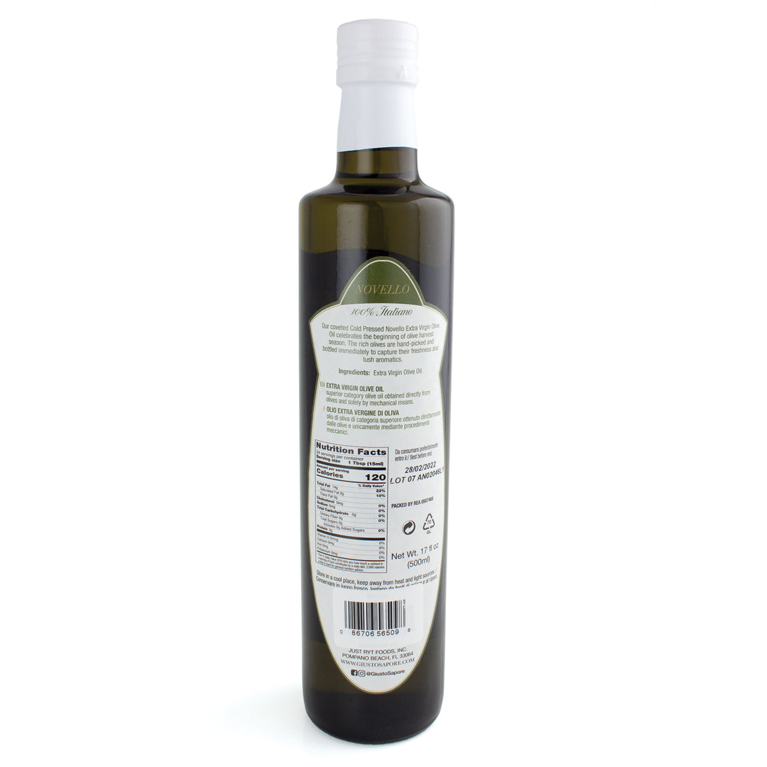 Extra Virgin Olive Oil Italian Novello – Giusto Sapore